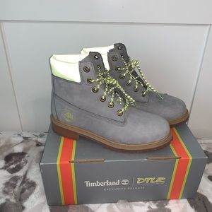 NEW JUNIORS TIMBERLAND 6” REFLECTIVE WATERPROOF